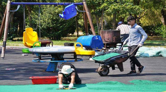 İzmir’in parklarında seferberlik var 