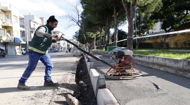 Asfalt Ve Kaldırım Çalışmaları Hız Kesmiyor