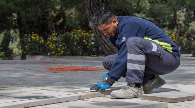 18 Mart Öncesi Şehitliklere Özel Bakım 