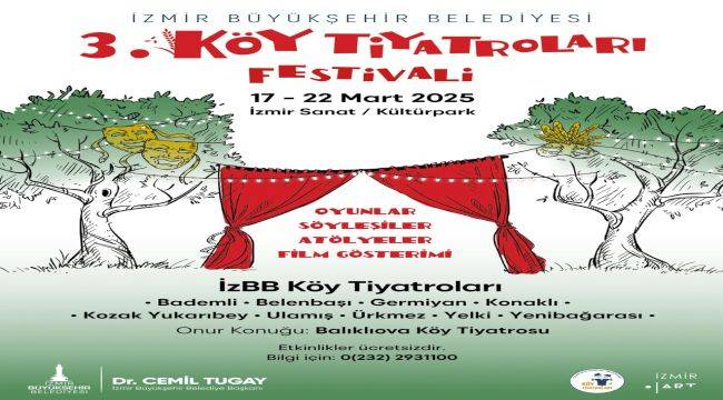 Köy Tiyatroları Festivali Başlıyor